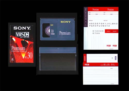 SONY VHS-C cassette